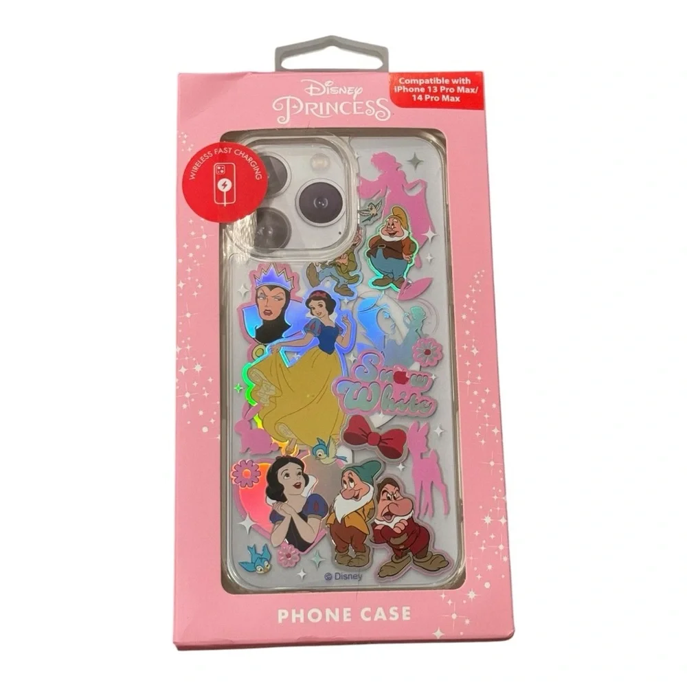 Disney Princess Snow White Seven Dwarfs iPhone 13 Pro Max 14 Pro Max Phone Case